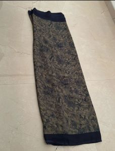 Elegant Floral Print Saree