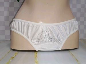 (400)Bride Rhinestone Panties
