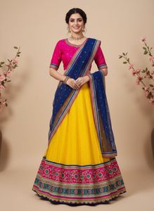 Beautiful Ethnic lengha 🥰🌼