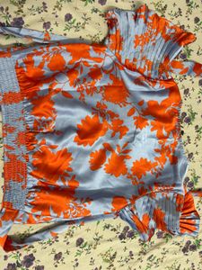 VEROMODA Flowy Floral Print wrap top- unused