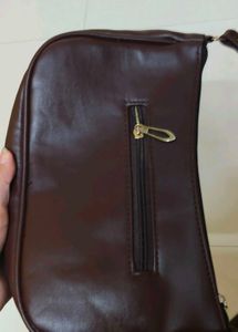 Chic Cherry Red Shoulder Bag
