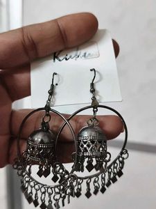 Stylish Jhumka Hoop Earrings