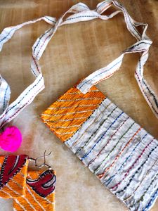 Handmade Fabric Jewelry Set