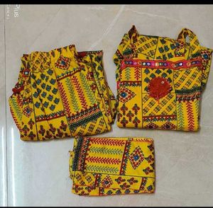 women navratri kurta sharara duppta set