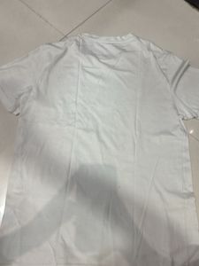 H&amp;M unisex White Crew Neck T-Shirt