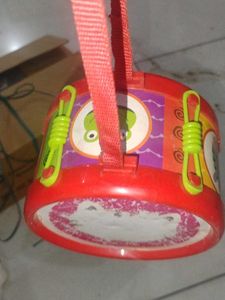 Kids Toy drum with Frog Design