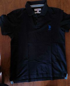 US Polo Assn Black T shirt