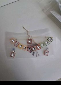 Stunning Multi-Color Stone Necklace Set