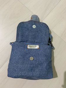 Premium Buckled Denim Shoulder/ Sling Bag