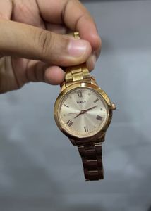 Timex Rose Gold Watch