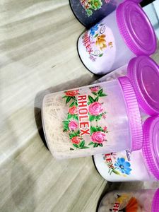 Vintage Rholex Storage 6-Containers🌟