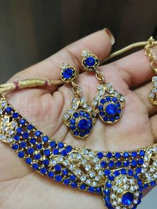 Y2k gold plated necklace ✨💙