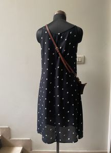 Chic Polka Dot Midi Dress
