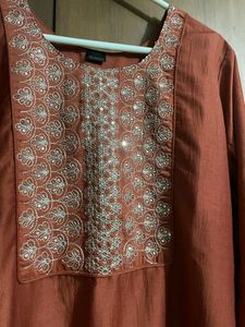 New With Tag Kurthi Set, Pant And Dupatta
