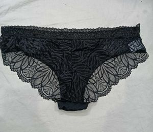 Black Lace 🥰Trim Bikini Panty