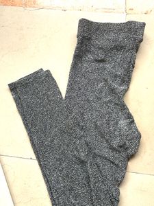 H& M Sparkly Gray Leggings..