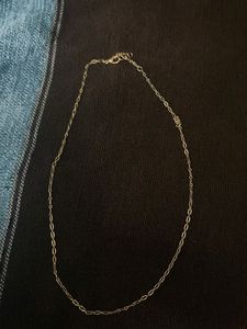 Gold-tone Chain Necklace
