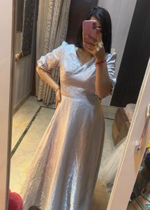 Princess Style Satin Gown👗🌸