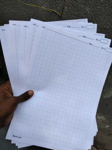 Graph Paper Sheets A4 size