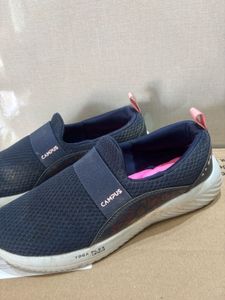 Campus Navy Slip-On Sneakers