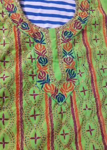 Beautifully Embroidered Kurta hand work