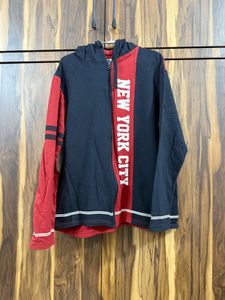 New York City Graphic Zip-Up Hoodie