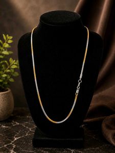 Two-Tone Chain Necklace