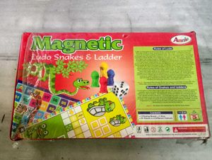 Annie Magnetic Ludo Snakes &amp; Ladder