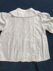 Cute White Broderie Anglaise Blouse