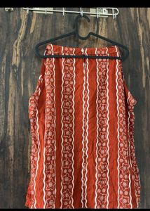 Stylish Printed Sleeveless Top