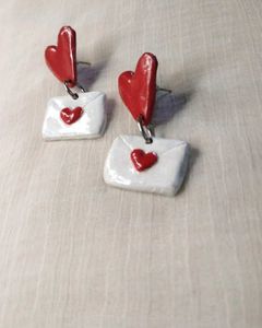 Cute Love Letter Earrings