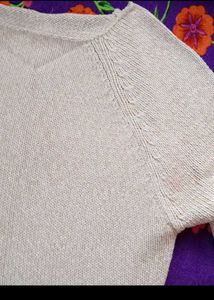 Cozy Beige Long Sleeve Tunic Top