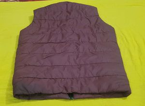 Maroon Sleeveless Padded Vest