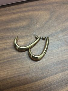 Gold Teardrop Earrings