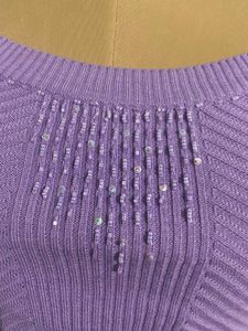 Lilac Stretchable Tank Top