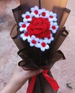Red & White Flower Bouquet