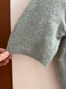Chic Short Sleeve Knit Cardigan