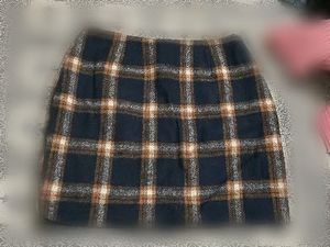 Plaid Mini Skirt