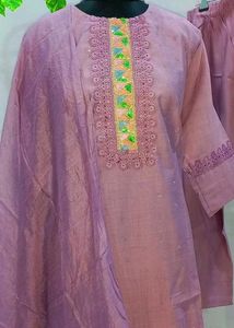 Brand New With Tag Elegant Lavender Suit Set
