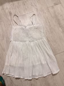 Chic Polka Dot Twist Front Cami Top
