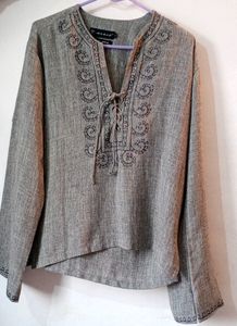 Embroidered Top