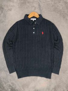 US Polo Assn Cable Knit Sweater