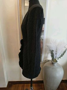 Sparkly Black Mini Dress