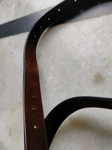 Classic Black Belt with Silver Buckle