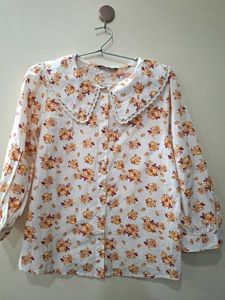 Peter Pan Collar Shirt
