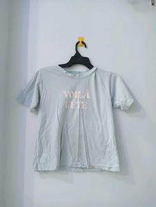 Light Blue Graphic Tee