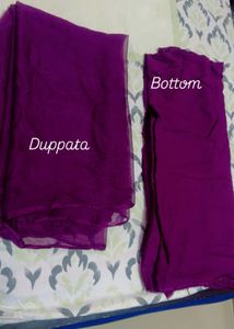 Purple Unstich Suit