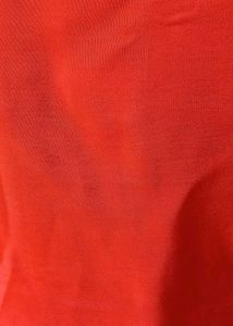 Vintage rust orange Saree with Ornate Border