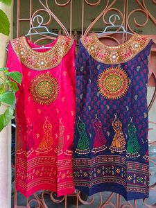 Combo Of 2 Beautiful Cotton Kurta ❤️💙❤️💙