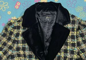 Vintage Plaid Coat